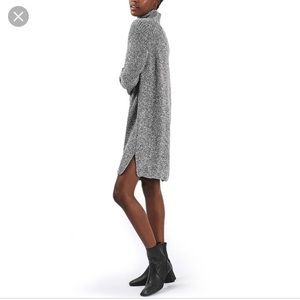 TOPSHOP | TURTLENECK KNIT SWEATER DRESS | SIZE 4